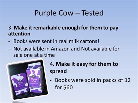 Purple cow summary