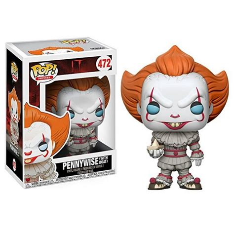 Funko Pop! Movies IT Pennywise w/ Boat Vinyl Figure #472 - Walmart.com - Walmart.com