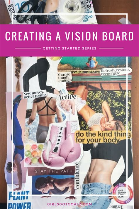 Creating A Vision Board | Getting Started | Creating a vision board ...