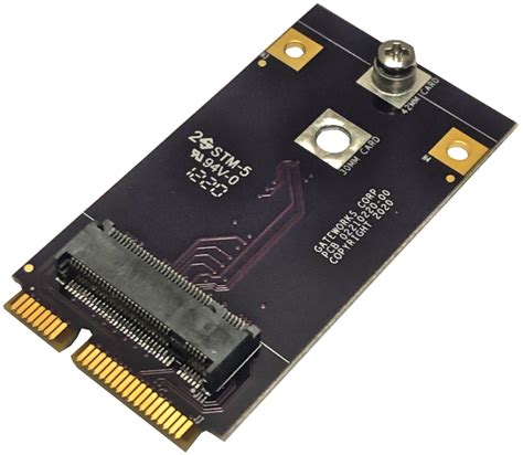 GW16140 M.2 to Mini-PCIe Adapter Card - Gateworks Corporation - Single Board Computers