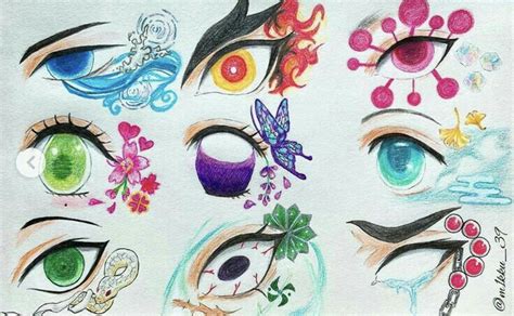 Hashira eyes | Bocetos artísticos, Dibujos, Bocetos