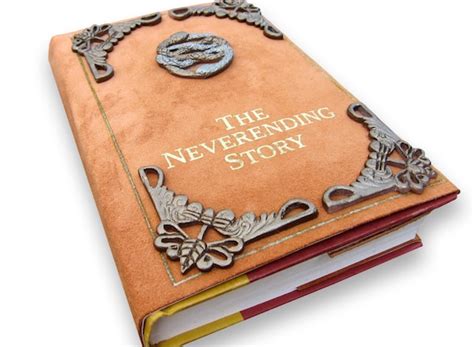 The Neverending Story book Leather dust by CreativeWhimsicality