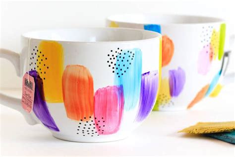 23 creative and fun mug painting ideas - Gathered