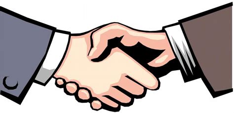 Business people shaking hands clip art free image – Clipartix