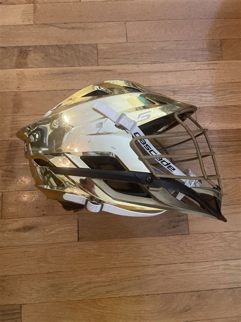 Notre Dame Lacrosse Game Worn Helmet | SidelineSwap