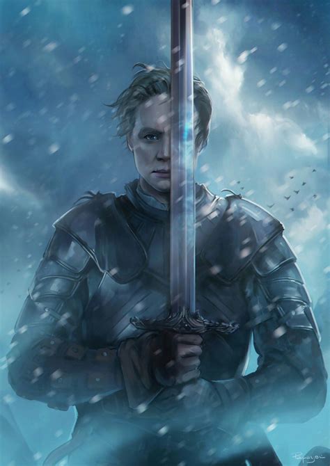 Brienne of Tarth | Cronache del ghiaccio e del fuoco, Spade, Trono di spade