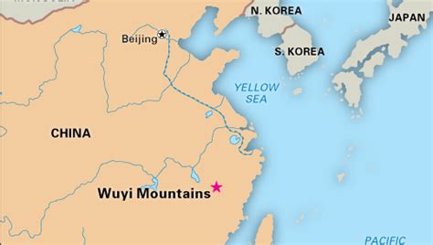 Wuyi Mountains | Location, History, & Facts | Britannica