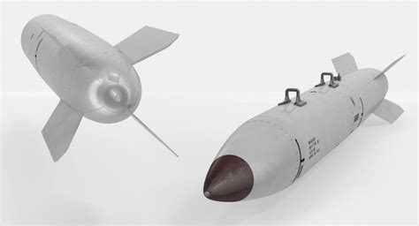 B61-12 Nuclear Bomb 3D model | 3D Molier International