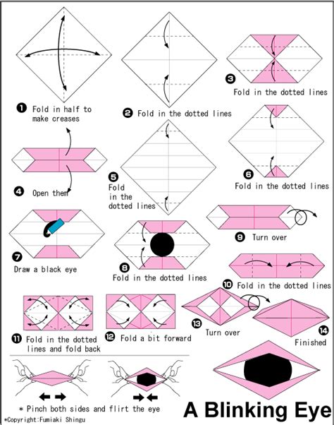 Origami Eye Diagram