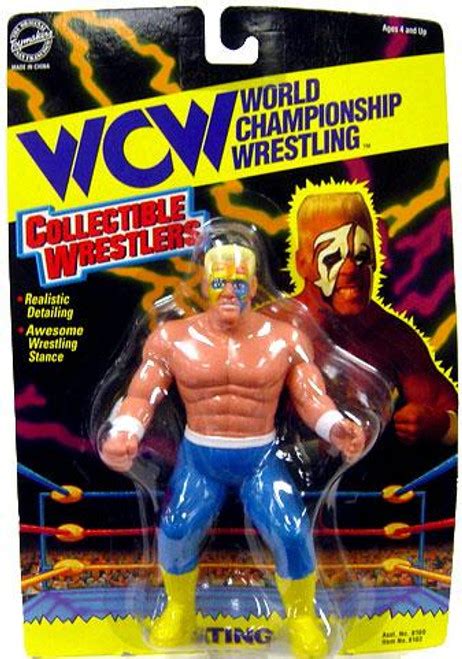 WWE Wrestling WCW Collectible Wrestlers Sting Action Figure Very Good ...