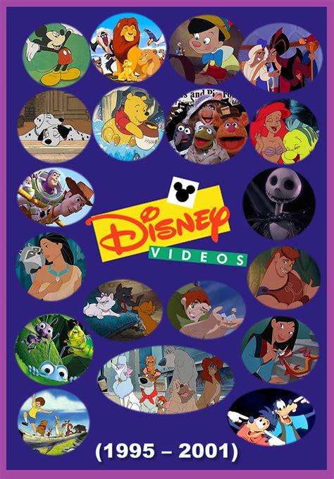 Disney Videos (UK - 1995 - 2001) by gikesmanners1995 on DeviantArt