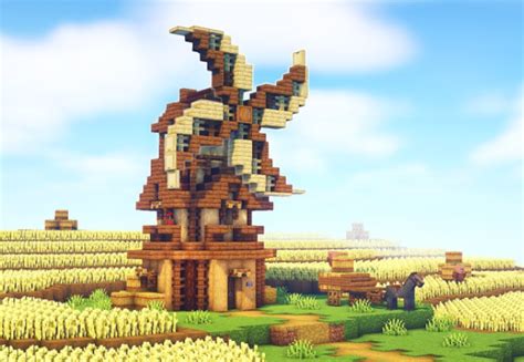 Top 6 Top Minecraft Windmills Builds for Beginners