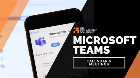 Microsoft Teams - Calendar & Meetings - Biz Technology Solutions