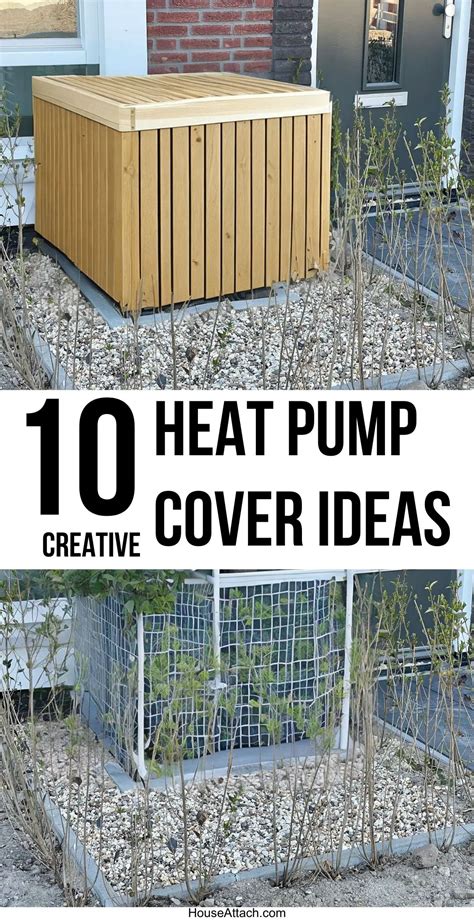 10 Creative Heat Pump Cover Ideas That Will Last Long