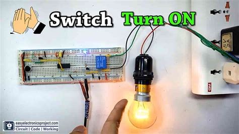 Clap Switch Circuit Diagram Using Ic 4017