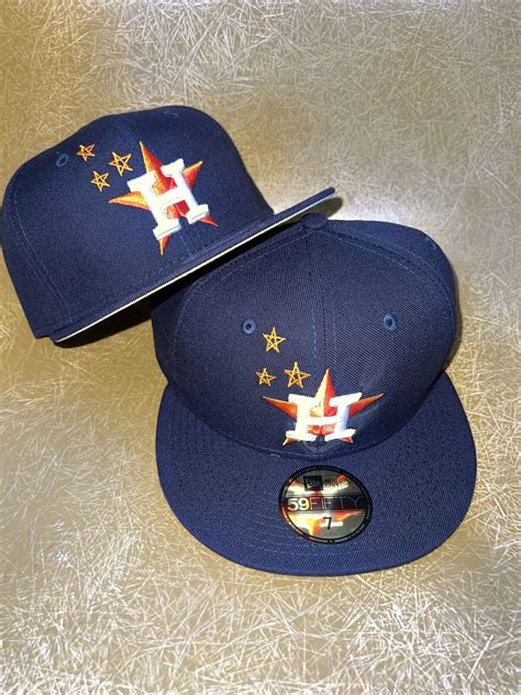 TRAVIS SCOTT X HOUSTON ASTROS NAVY 59FIFTY FITTED 7 Brand New Hat Club ...