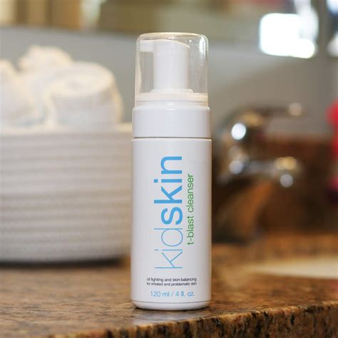 Kidskin - T-Blast Cleanser - Foaming Facial Skin Cleanser for Kids and ...