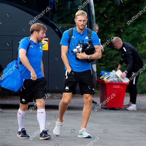 Torquay United Players Arrives Hayes Lane Editorial Stock Photo - Stock Image | Shutterstock