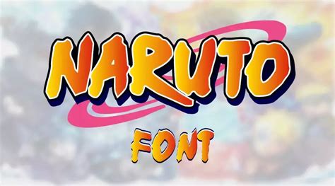 Naruto Font Free Download | Dafont Online