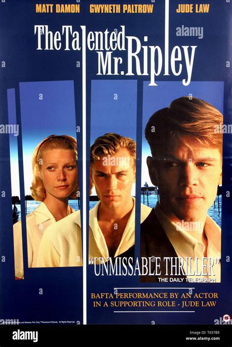 Jude Law The Talented Mr. Ripley High Resolution Stock Photography and ...