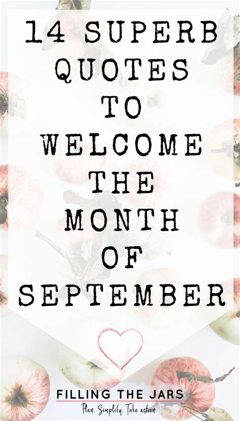 September Quotes: 14 Happy and Poetic Quotes to Welcome the Month ...