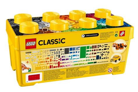 Spielwaren Express - LEGO® Classic Mittelgroße Bausteine-Box 484 Teile 10696