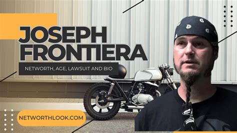 Joseph Frontiera Height Age, Net Worth, & Lawsuit Details