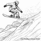 Snowboard Coloring Pages  Free & Printable sketch template
