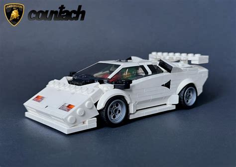 LEGO MOC Lamborghini Countach - Speed Champions 8 Studs wide by AbFab74 | Rebrickable - Build ...