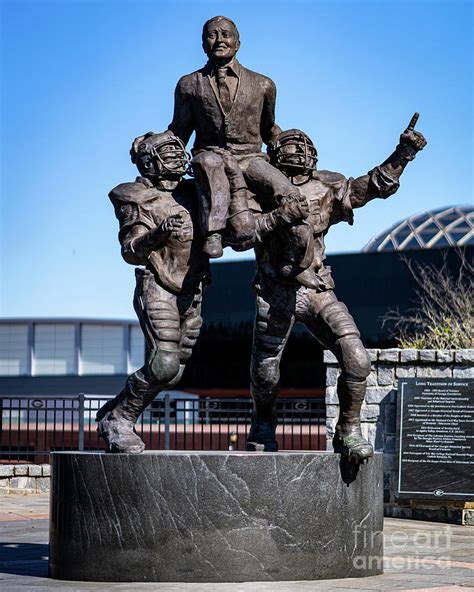 Vince Dooley Statue University of Georgia - Athens GA Photograph by The ...