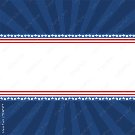 USA flag banner - Illustration Stock Vector | Adobe Stock