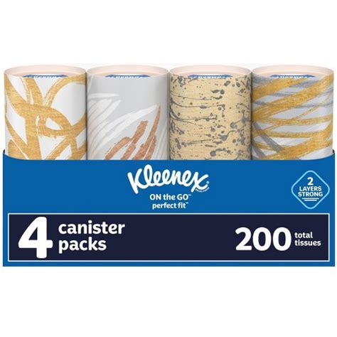 Kleenex Perfect Fit Facial Tissue - 4pk/50ct : Target