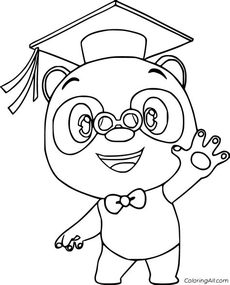 7 free printable Dr. Panda coloring pages, easy to print from any ...