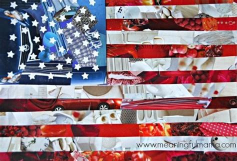 American Flag Collage