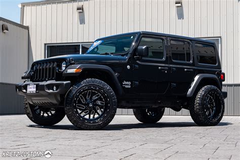 Lifted 2020 Jeep Wrangler with 22×12 Fuel Triton Wheels and 2.5 Inch ...