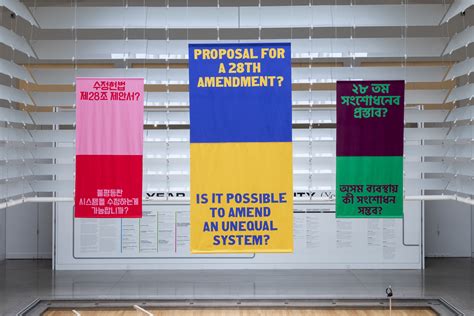 Queens Museum | Proposal for a 28th Amendment? Is it Possible to Amend an Unequal System?