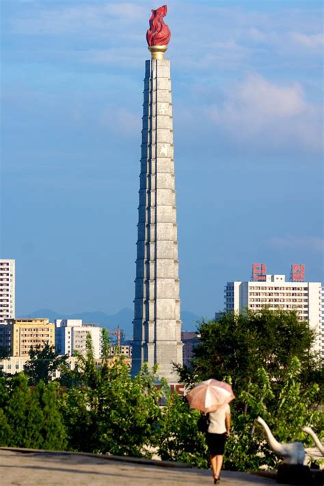 Juche Tower | North Korea & a little bit of South Korea | Pinterest