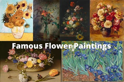 13 Most Famous Flower Paintings - Artst