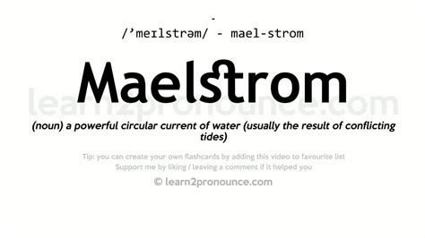 Maelstrom Meaning