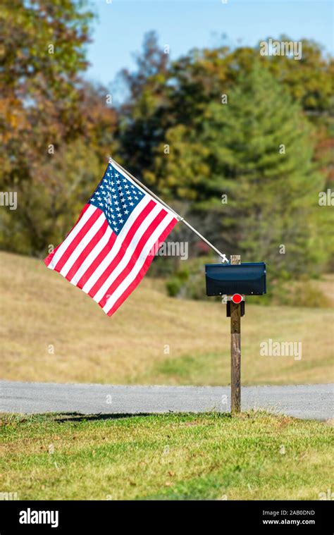 Large online sales American Flag USA Flambeau 6530US Scenic Decor Series Mailbox Fashion ...