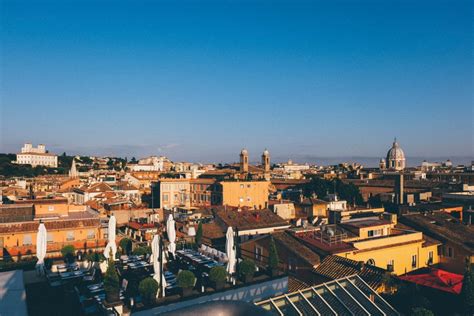 Rooftop Cocktails in Rome: The First Luxury Art Hotel - An American in Rome