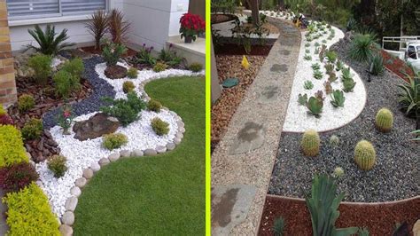 Garden Ideas With White Rocks - Self Aware Self Defense