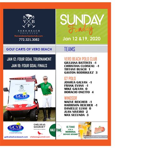 Golf Carts of Vero Beach sponsors Four Goal Tournament! – the vero ...