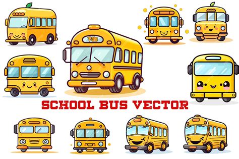 Premium Vector | School bus 10 eps vector files school bus bus vector