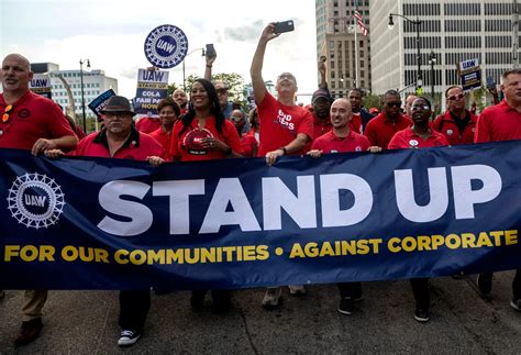 UAW strike demands better pay for workers, ignoring wealthy CEO needs