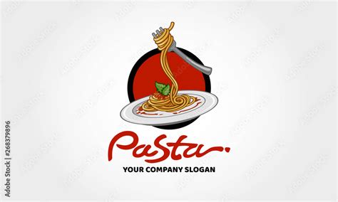 The Pasta Logo Illustration. An excellent logo template highly suitable ...