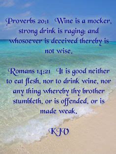 Bible verses against drinking alcohol on Pinterest