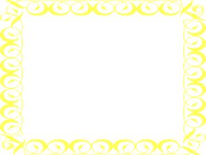 Yellow Border Frame Clip Art at Clker.com - vector clip art online, royalty free & public domain