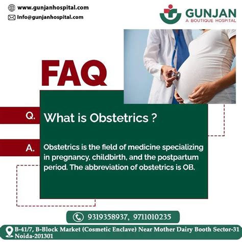 What is obstetrics? - Gunjan Hospital - Medium