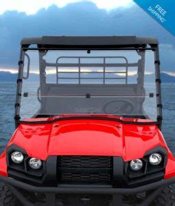 Mule Pro MX Windshield | Clearly Tough UTV Windshields